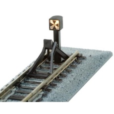 【20-064】車止め線路C 66mm(標識灯点灯)