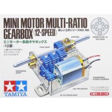 【70190】70190 ミニモーター多段ギヤボックス(12速)