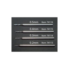 【74113】74113 精密ドリル刃 0.2mm(軸径 1.0mm)