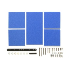 【GP.512】GP.512 ブレーキスポンジセット(マイルド 1/2/3mm ブルー)