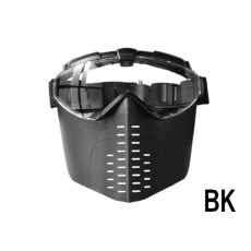 【NO.7】No.7 プロゴーグル・フルフェイス(マットブラック)