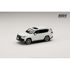 【HJ644061BW】HJ644061BW HJ64 1/64 レクサス LX600 Fスポーツ ソニック クオーツ/ ブラック インテリア