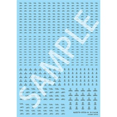 【HJM002D3】HJM002D3 ホビージャパンモデラーズデカール コーションA[ブラック]