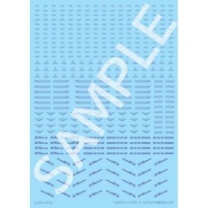 【HJMDSP03】HJMDSP03 HJモデラーズデカール セイラマスオ専用セット01 [Mブルー]