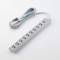 【T-Y133DA】3ピン抜け止め10口タップ