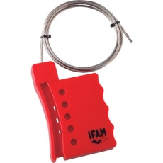 【000467】IFAM ロックアウト用ケーブルロック 5穴 1.8m