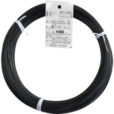 【00054055】DAIDOHANT カラーワイヤー 黒 #16(1.6mm) 1Kg巻
