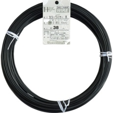 【00054061】DAIDOHANT カラーワイヤー 黒 #12(2.6mm) 1Kg巻