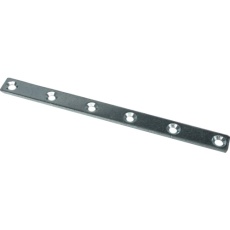 【00069138】DAIDOHANT スリムサポート 一文字 ユニクロ(シルバー) (a)145×(b)12×(t)2mm (1個)
