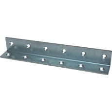 【00069190】DAIDOHANT スリムサポート 棚受(L型・内皿) ユニクロ(シルバー) (a)170×(b)25×(t)2mm (1個)