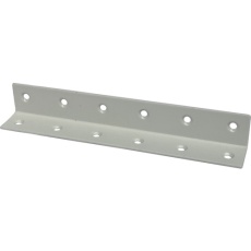 【00069192】DAIDOHANT スリムサポート 棚受(L型・内皿) 白(ホワイト) (a)170×(b)25×(t)2mm (1個)
