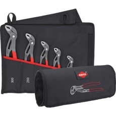 【001955S5】KNIPEX ウォーターポンププライヤー ”コブラ5点セット” ソフトプラスチックハンドル