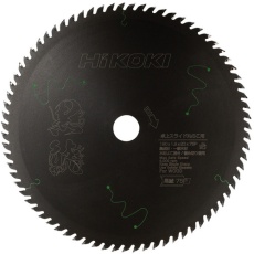 【0037-7182】HiKOKI 卓上丸のこ用チップソー(集成材・一般木材用)(ブラックシリーズ黒鯱) 190mmX1.9 75枚刃