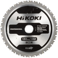 【0037-7216】HiKOKI チップソー 150×34P 鉄工用