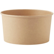 【004500011】HEIKO 食品容器 未晒フードカップ 浅型 1000ml 25個入り