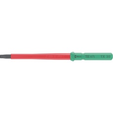 【006539】Wera クラフトフォームVDE電気工事用交換用絶縁ブレード トルクス30X160