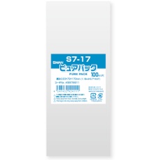 【006798211】スワン OPP袋 ピュアパック S 7-17 100枚入り
