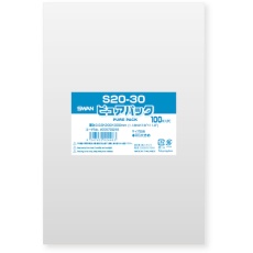 【006798246】スワン OPP袋 ピュアパック S 20-30 100枚入り