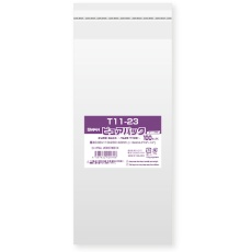 【006798314】スワン OPP袋 ピュアパック テープ付 T 11-23 100枚入り