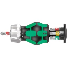 【008883】Wera スタビ差替式ラチェットドライバー RA6