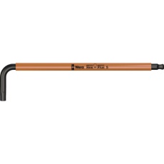 【022202】Wera 950 SPKL Hex-Plus ホールディングファンション ヘックスプラス六角レンチ 5、0 leuchtorange