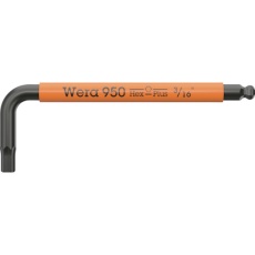 【022655】Wera 950SPKSマルチカラー 六角レンチ 3/16インチ