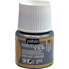 【024110】Pebeo ポーセレン 150 シマーシマーシルバー110