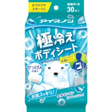 【02471-0】アイスノン 極冷えボディーシート せっけんの香り