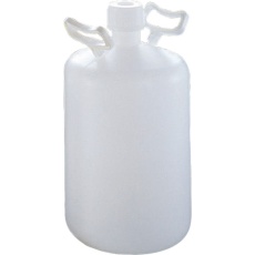 【02506】サンプラ PE取手付細口瓶 10L