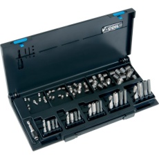【04381】VOELKEL インサートねじワークショップキット(電動工具用) M5ーM12