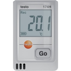 【0572-1741-01】TESTO 温湿度データロガー(USB) testo 174H(白)