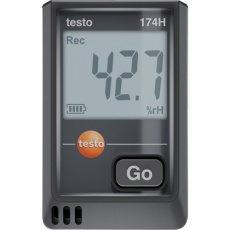 【0572-1741-02】TESTO 温湿度データロガー(USB) testo 174H(黒)