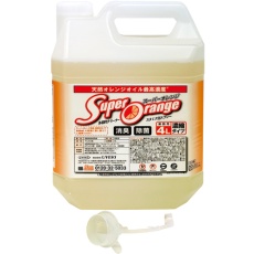 【058309】UYEKI スーパーオレンジ 消臭・除菌泡タイプ業務用(N)4L