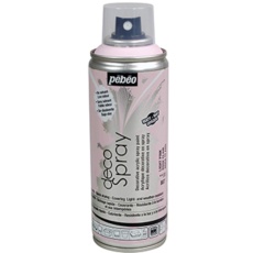 【093807】Pebeo デコスプレー200ml マット色 ライトピンク