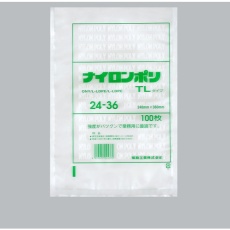 【0983950】福助 ナイロンポリ TLタイプ 24-36 バラ100枚入