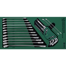 【09906】SATA コンビネーションレンチ&六角棒セット(23点)
