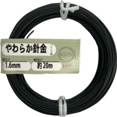 【10155961】DAIDOHANT やわらか針金(バインド線)黒(外径)1.6mm×(長さ)20M