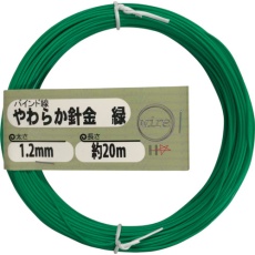 【10155964】DAIDOHANT やわらか針金(バインド線)緑(外径)1.2mm×(長さ)20M