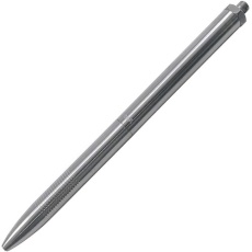 【1213270】EBM ステア ステンレスボールペン 2色 六角天冠クリップ無 STW-614