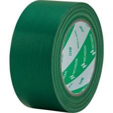【121N3-50】ニチバン ニチバン 布粘着テープ 121N 大巻 (中軽量物封かん用) 1巻入 緑 50X25