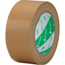 【121N-50】ニチバン ニチバン 布粘着テープ 121N 大巻 (中軽量物封かん用) 1巻入 黄土 50X25