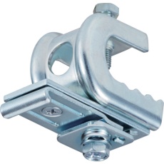 【12Y17N】岡田 ブラケット カーテンレール D30クリップ付天井ブラケット ANタイプ