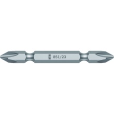 【135706】Wera 両頭ドライバービット 851/23 刃先プラス2 全長65mm