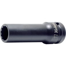 【14306M-17】Ko-ken 12.7mm差込 インパクト12角ディープソケット(薄肉) 17mm