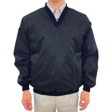 【14695-NA-L】TEAGLES 14695 Vネック中綿キルトヤッケ ネイビーL