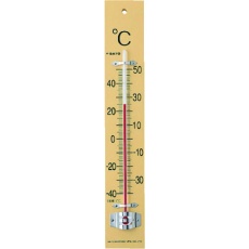 【1510-40】佐藤 板付温度計(フック箱)-40～50℃ (1510-40)