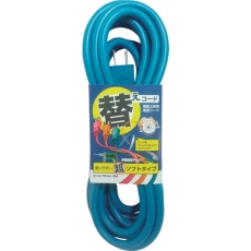 【1S2-5-B】fmc 替えコード 二芯VCT0.75(12A)X5m ブルー