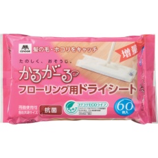 【201266】コンドル かるがーる フローリング用ドライシートEC 60枚
