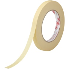 【214-3MNE-12X50】3M 耐熱性クレープマスキングテープ 214ー3MNE 12mmX50m