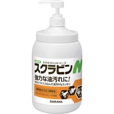 【23154】サラヤ 植物性スクラブハンドソープ スクラビンN 1.2kgポンプ付